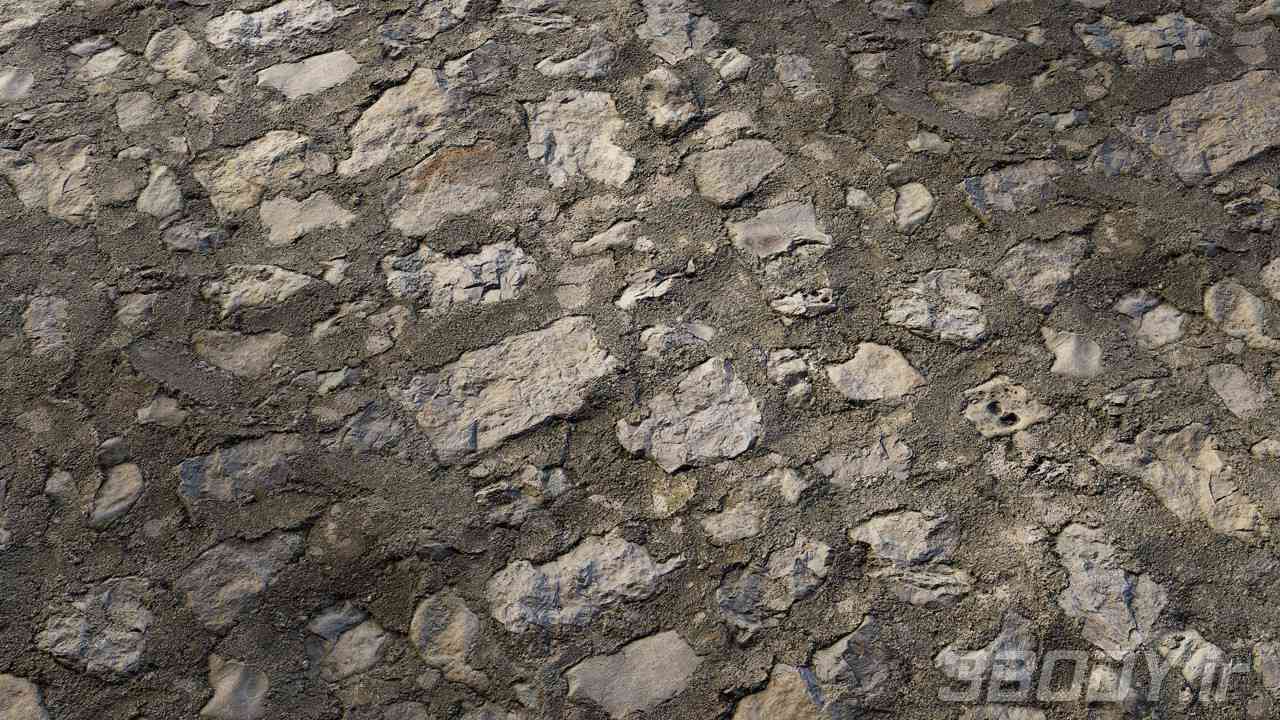 متریال سنگ کف floor stone عکس 1